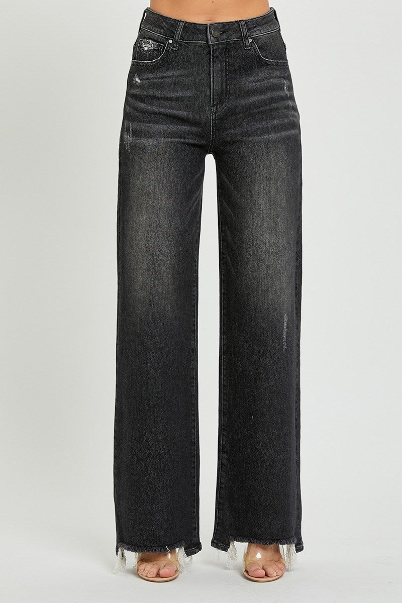 DeeAnn Black Denim Jean