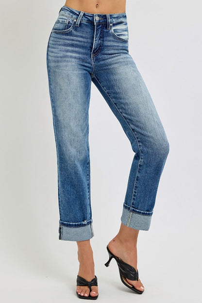 Charlie Straight Cuffed Jean