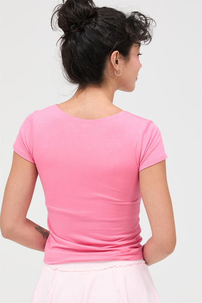 River Square Neck Top (Four Colors)*