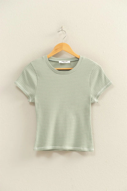 Rowan Stripe Tee (Four Colors)