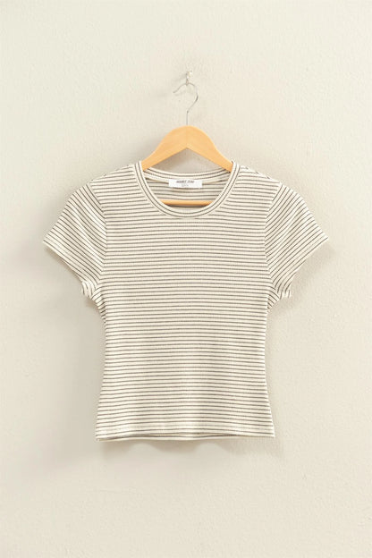 Rowan Stripe Tee (Four Colors)