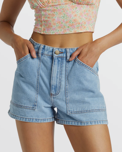 Leia Carpenter Denim Shorts