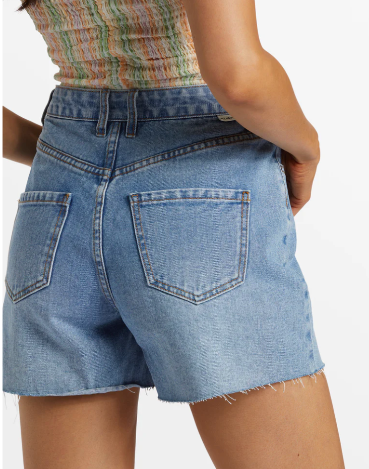 Riley Cut-Off Denim Shorts