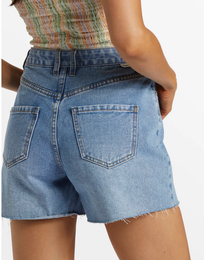 Riley Cut-Off Denim Shorts