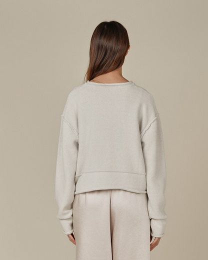 Rolled Edge Sweater