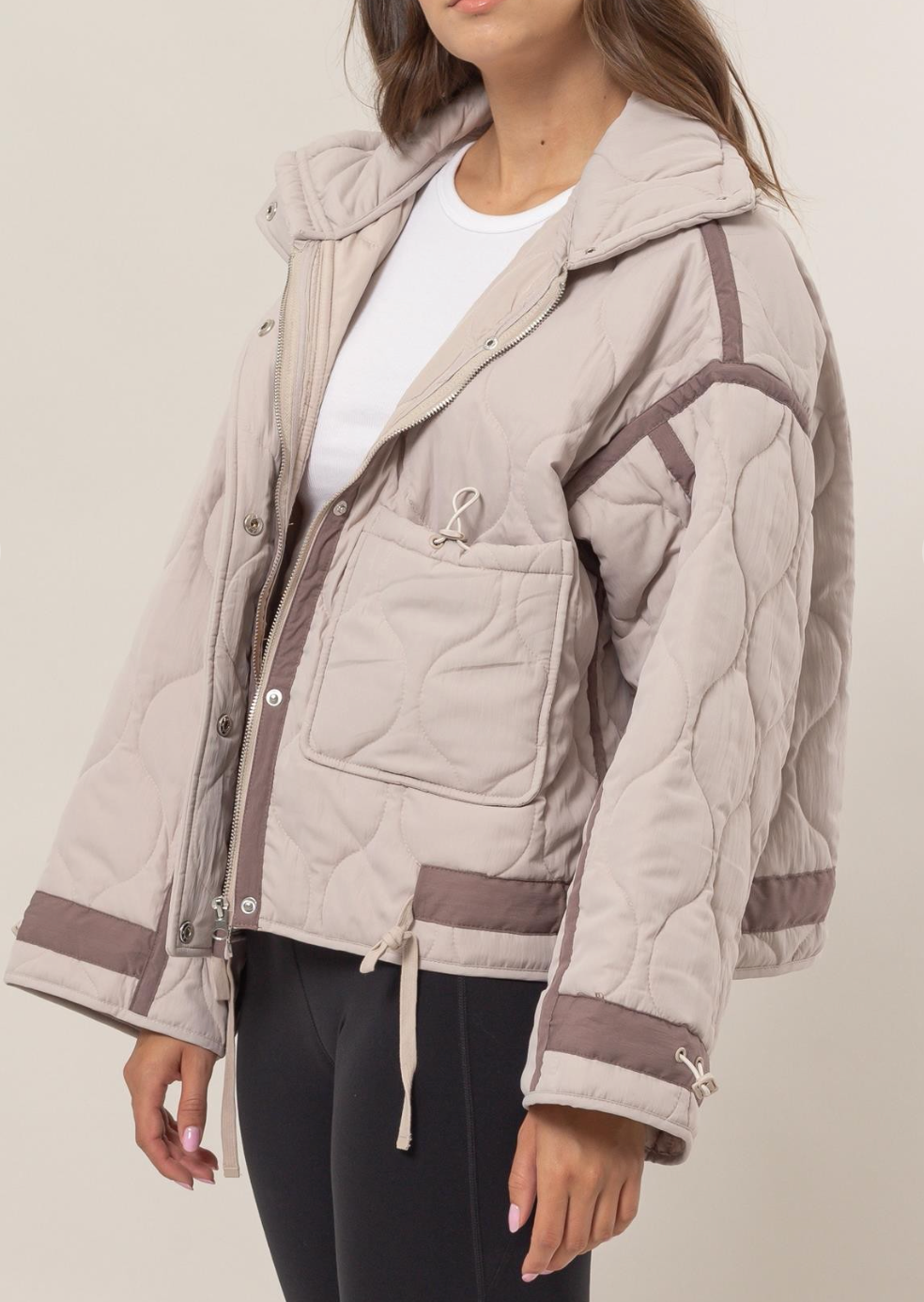 Quilted Puffer Jacket