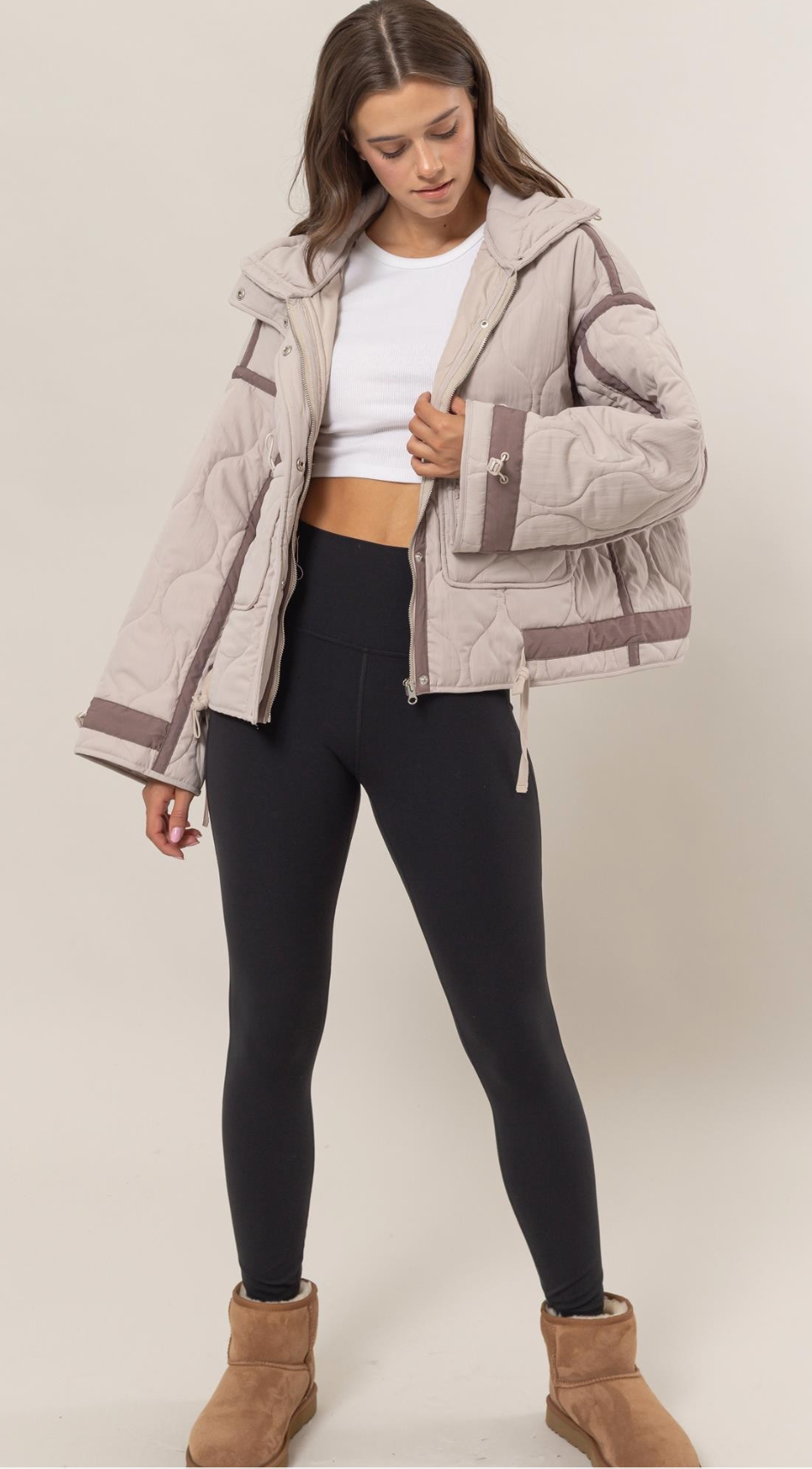 Quilted Puffer Jacket