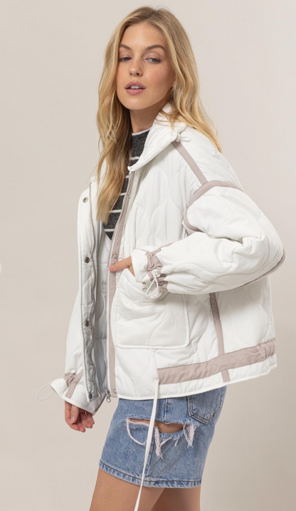 Quilted Puffer Jacket