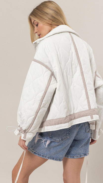 Quilted Puffer Jacket