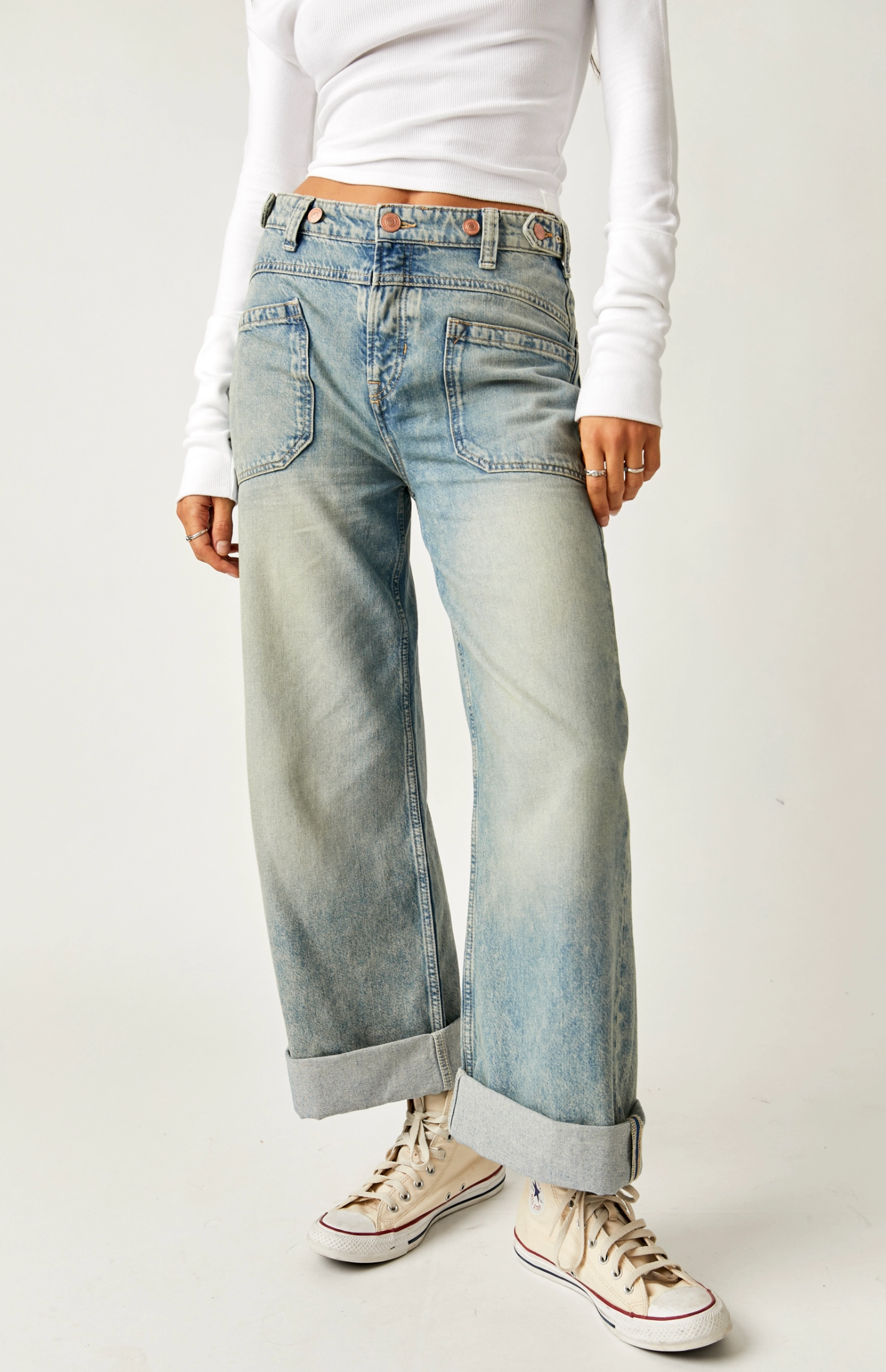 Palmer Cuff Free People Jean