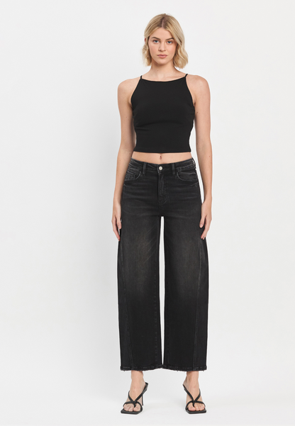 Colette Black Barrel Jean