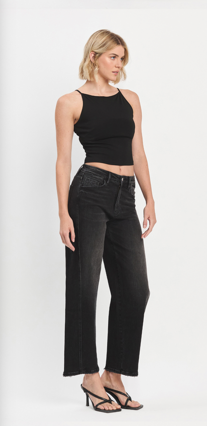 Colette Black Barrel Jean