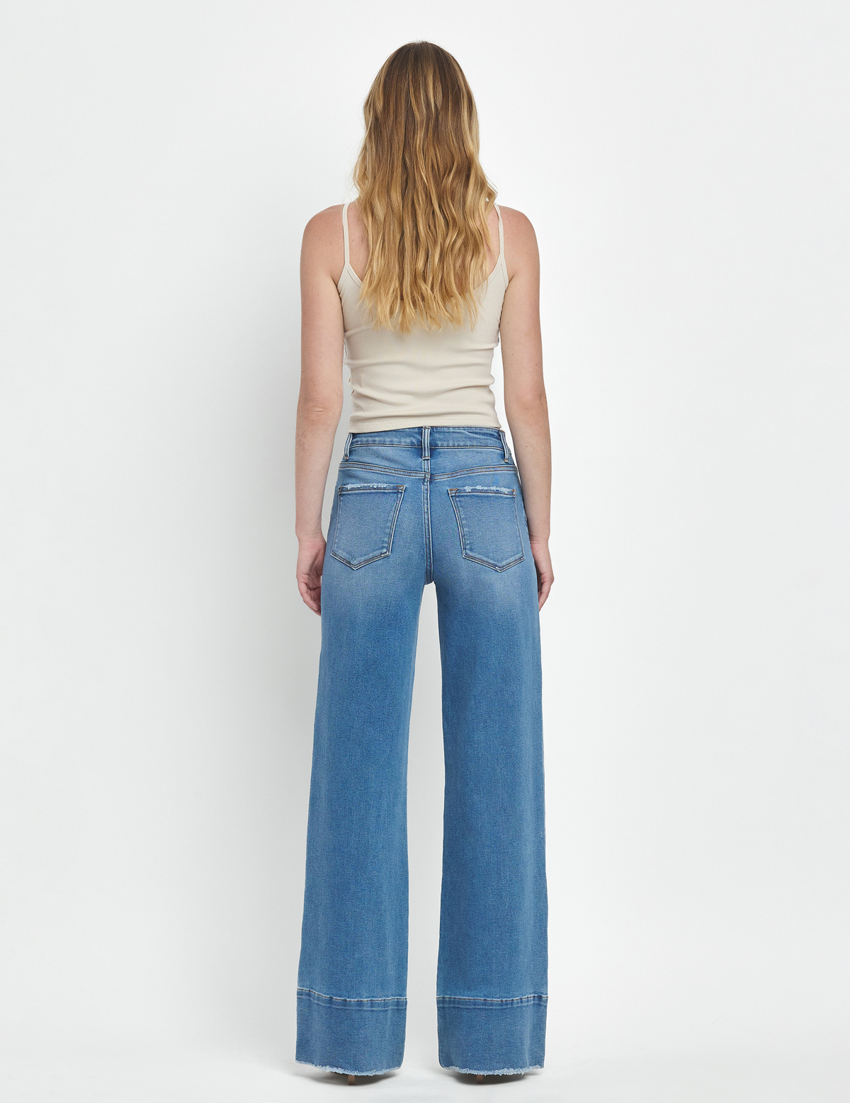 Kimmy Wide Cuff Jean