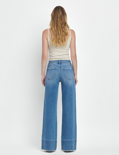 Kimmy Wide Cuff Jean