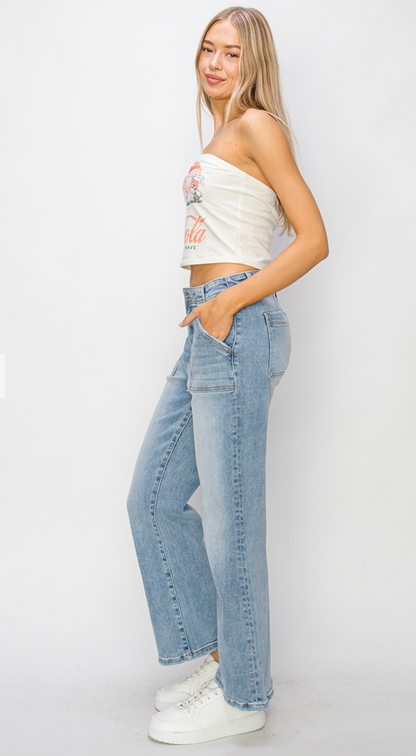 Julie Ankle Flare Jean