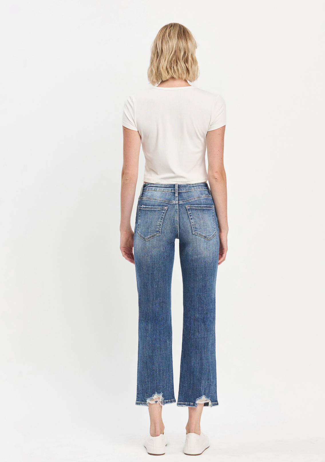 Mindy Ankle Straight Jean