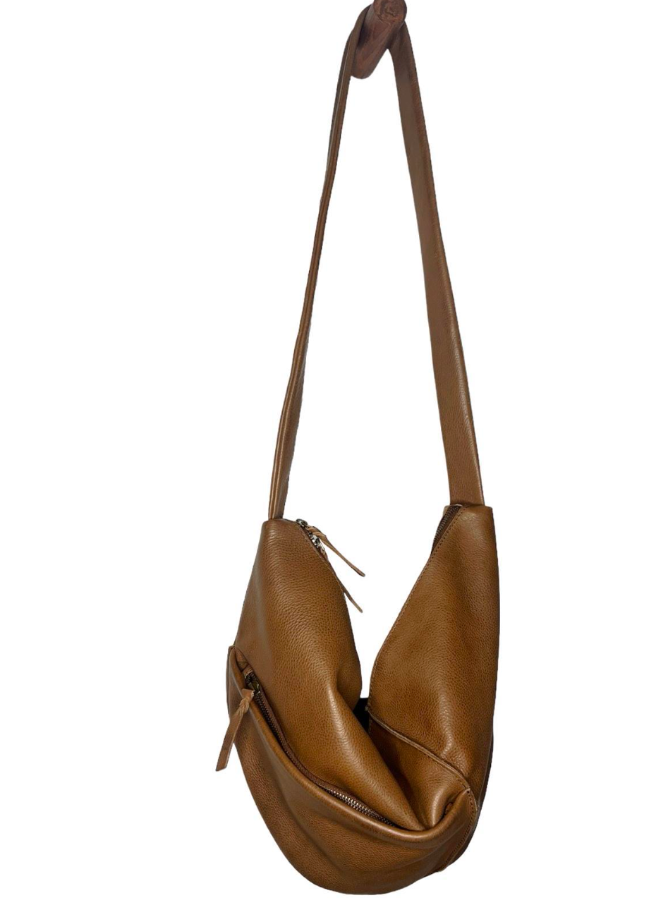 Saba Leather Sack Bag