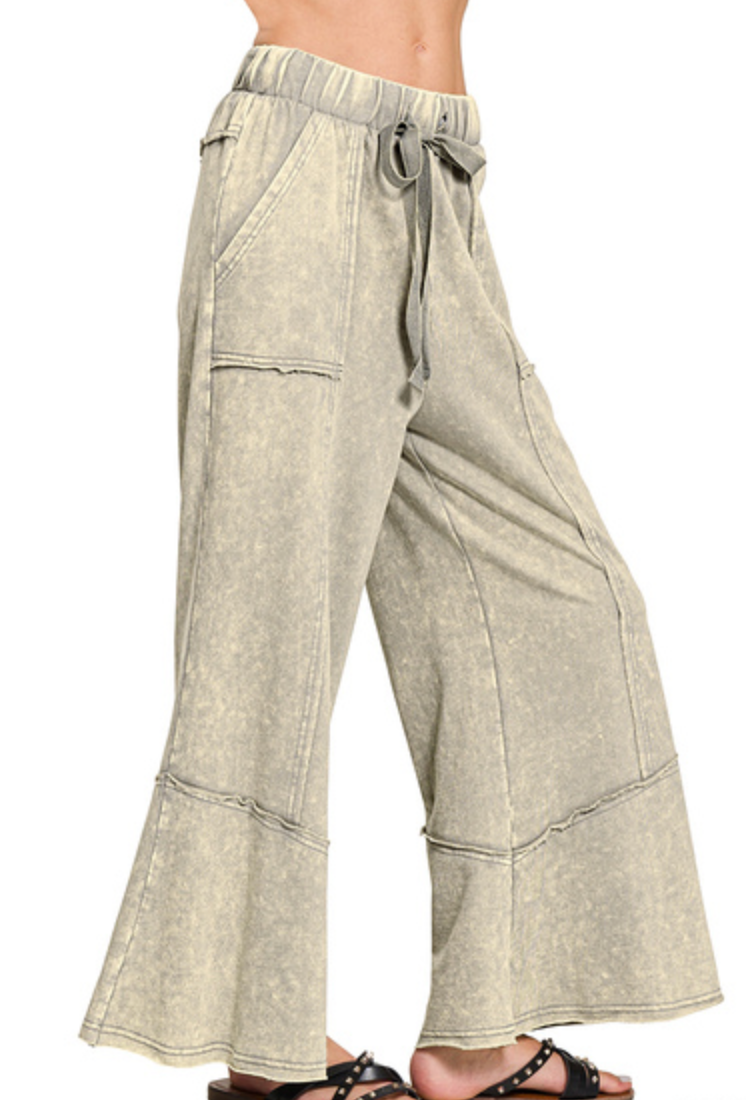 Flare Hem Pants