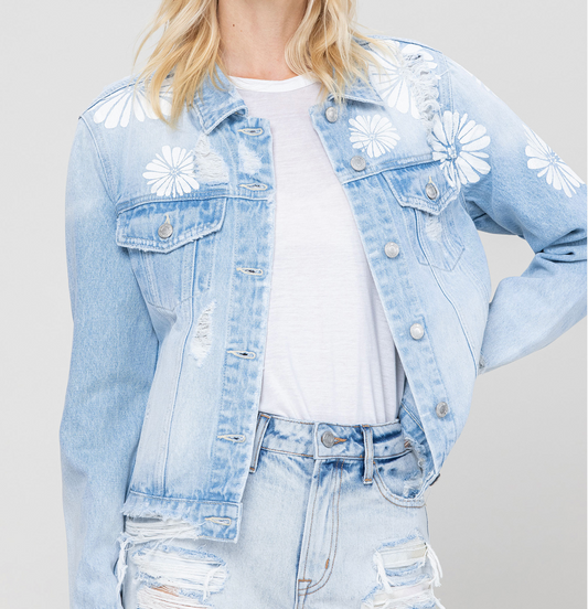 Daisy Denim Jacket