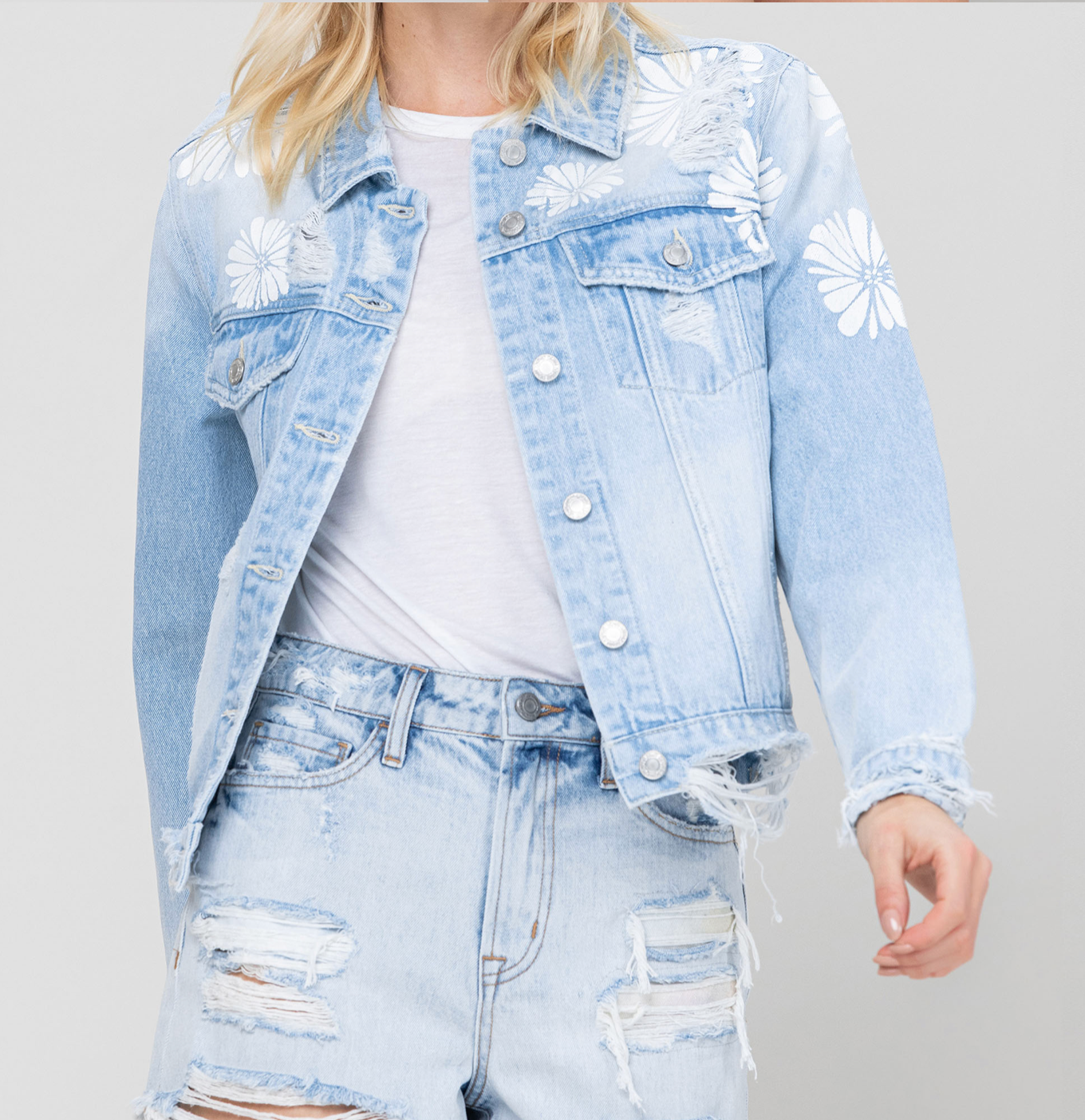 Daisy Denim Jacket