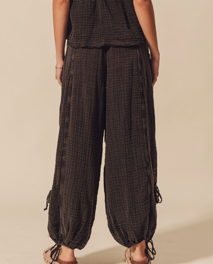 Ginny Gauze Tie Pants