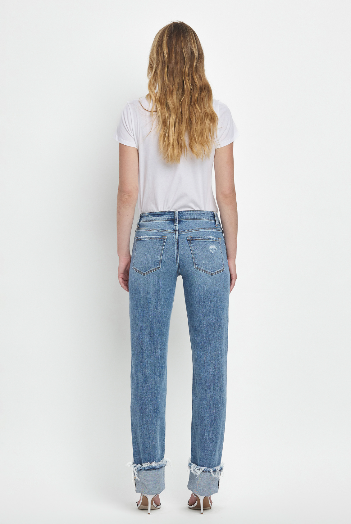 Evermore Cuffed Straight Jean
