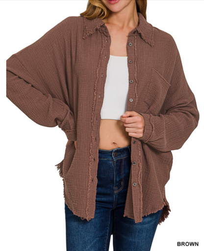 Julianna Gauze Shirt