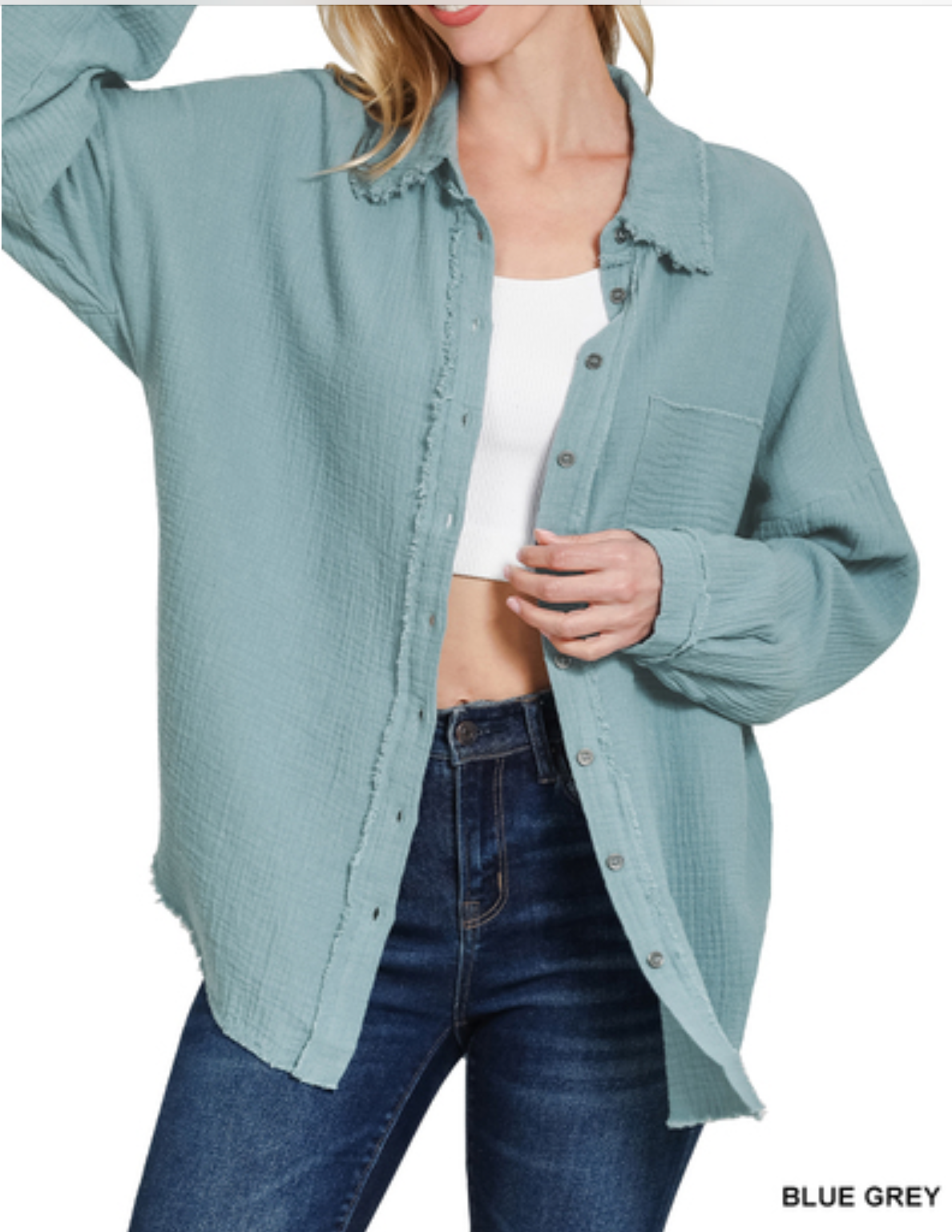 Julianna Gauze Shirt