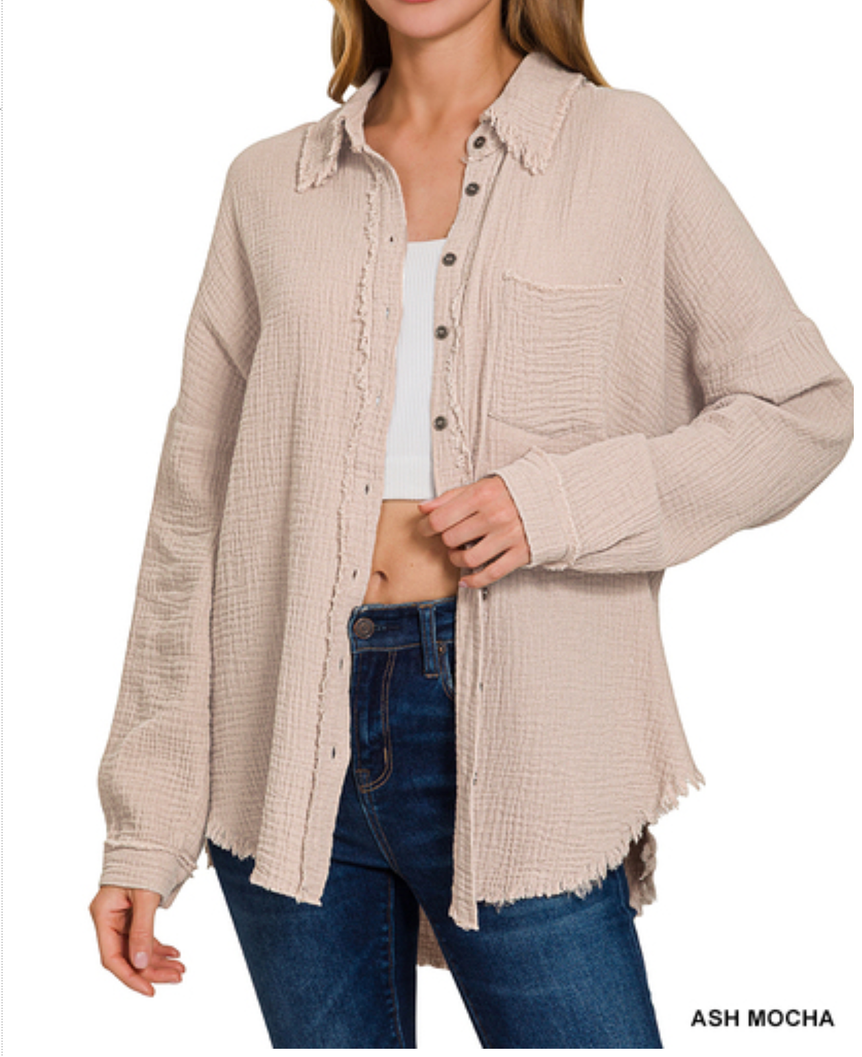 Julianna Gauze Shirt