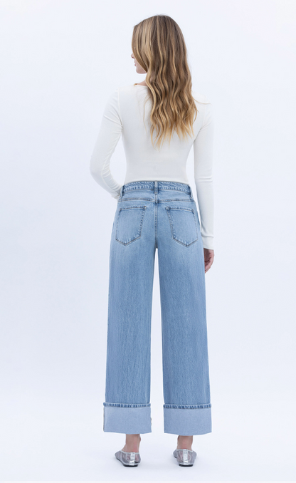 Jubilant Cuffed Baggy Jean