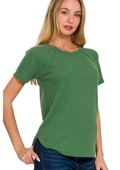Wynn Waffle Top