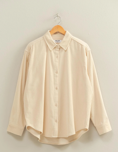 Corduroy Shacket (5 Colors)