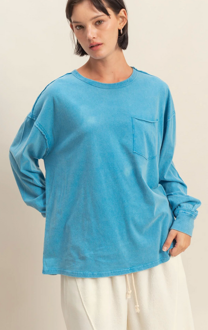 Oversized Pocket Tee (6 Colors)