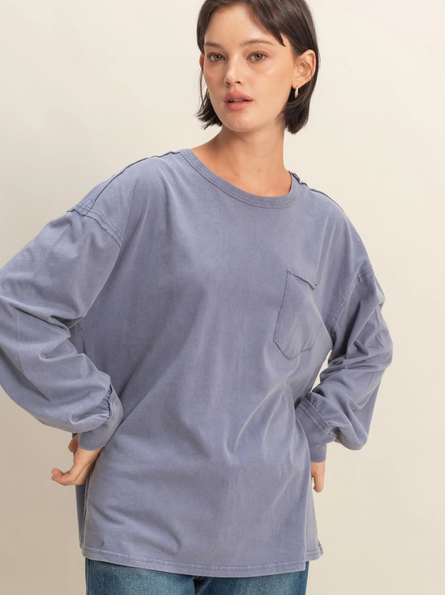 Oversized Pocket Tee (6 Colors)