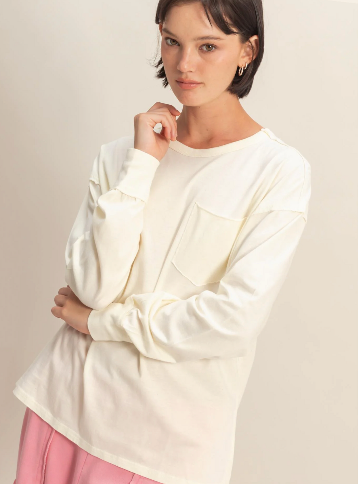 Oversized Pocket Tee (6 Colors)