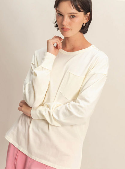 Oversized Pocket Tee (6 Colors)