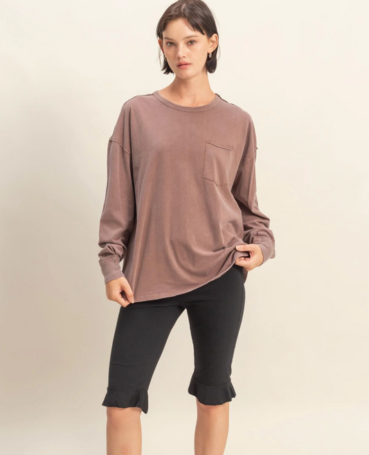 Oversized Pocket Tee (6 Colors)