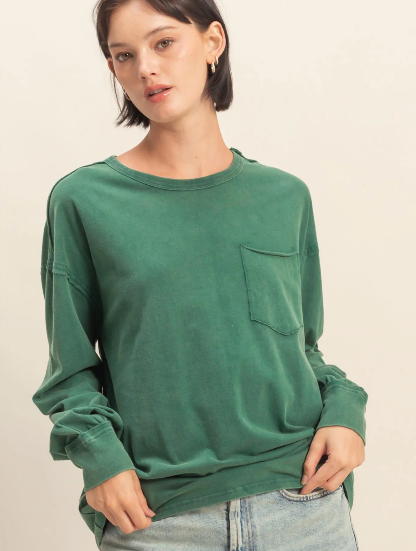 Oversized Pocket Tee (6 Colors)