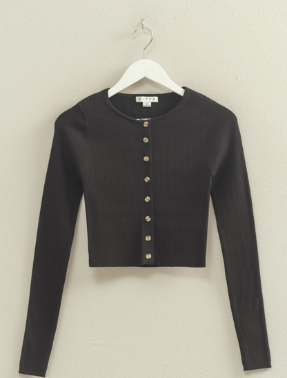 Ribbed Knit Cardigan (4 Colors)