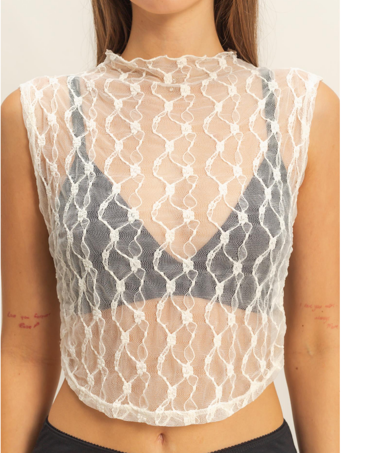 Chic Sheer Lace Top (3 Colors)
