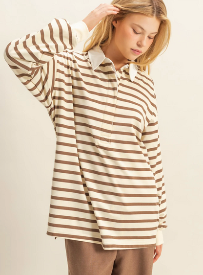 Classic Stripe Rugby Shirt
