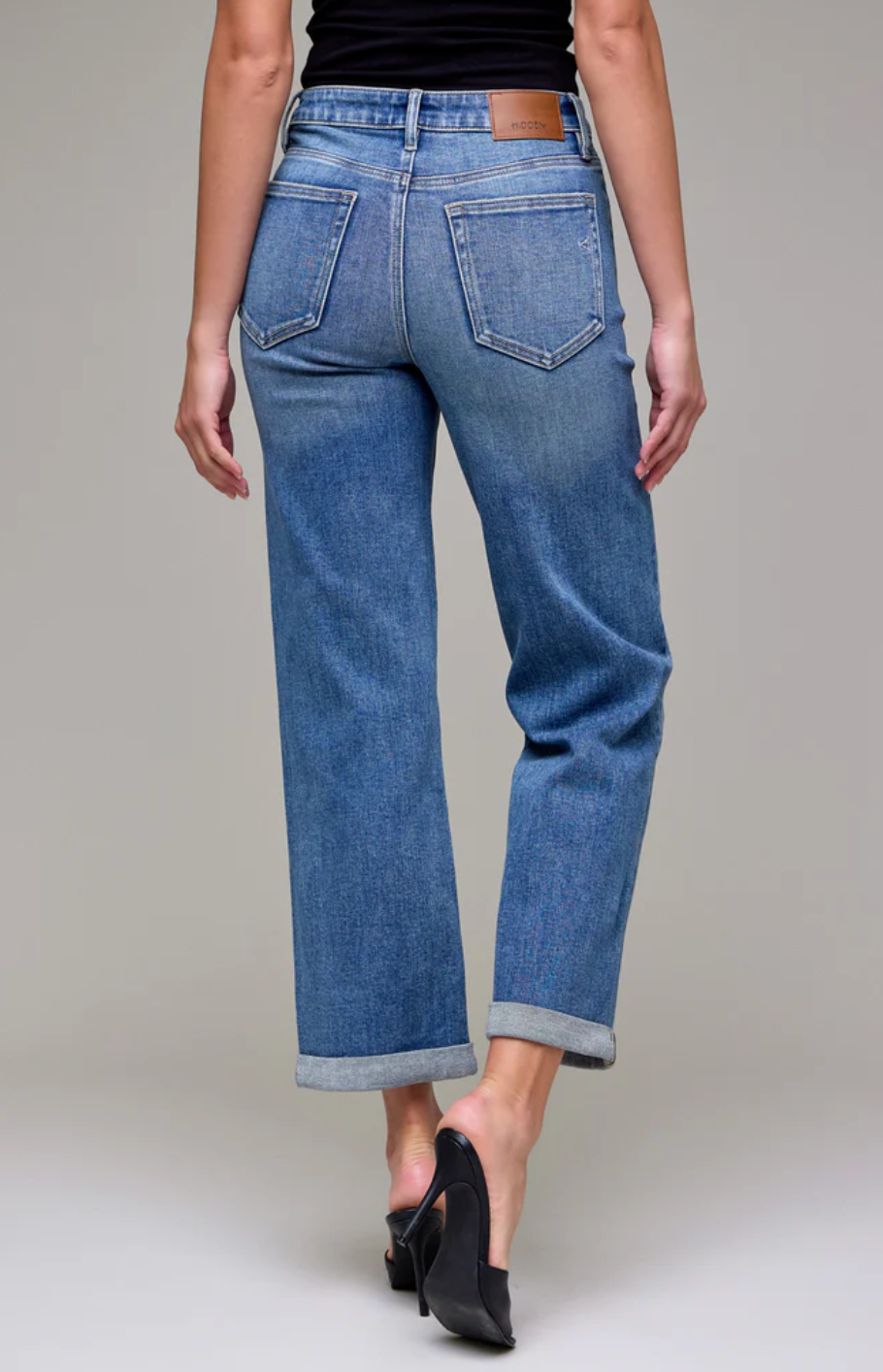 Ella Double Cuffed Jean