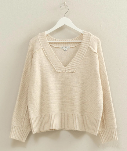 Georgina V-Neck Sweater (Three Colors)
