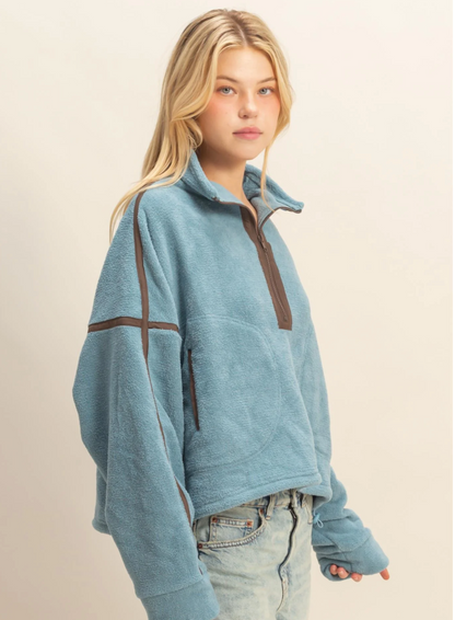 Wrenlee Fleece Pullover (Four Colors)