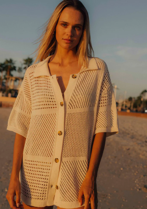 Billabong Cool Down Short Sleeve Sweater