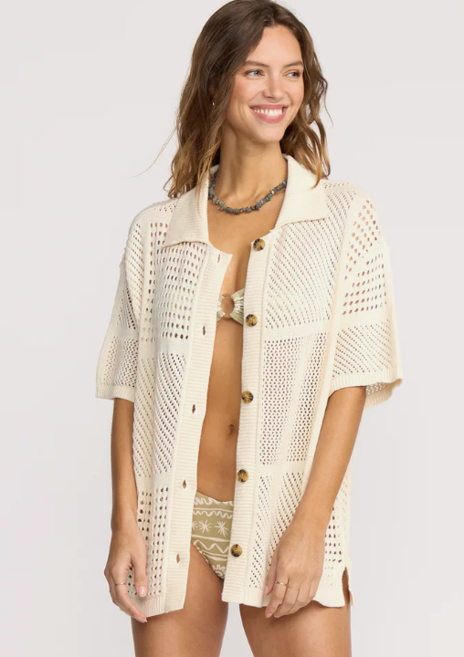 Billabong Cool Down Short Sleeve Sweater