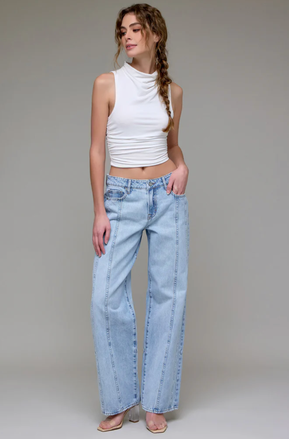 Logan Seamed Dad Jean