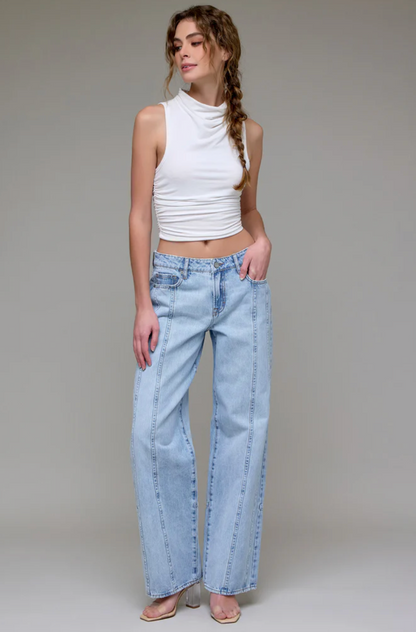 Logan Seamed Dad Jean