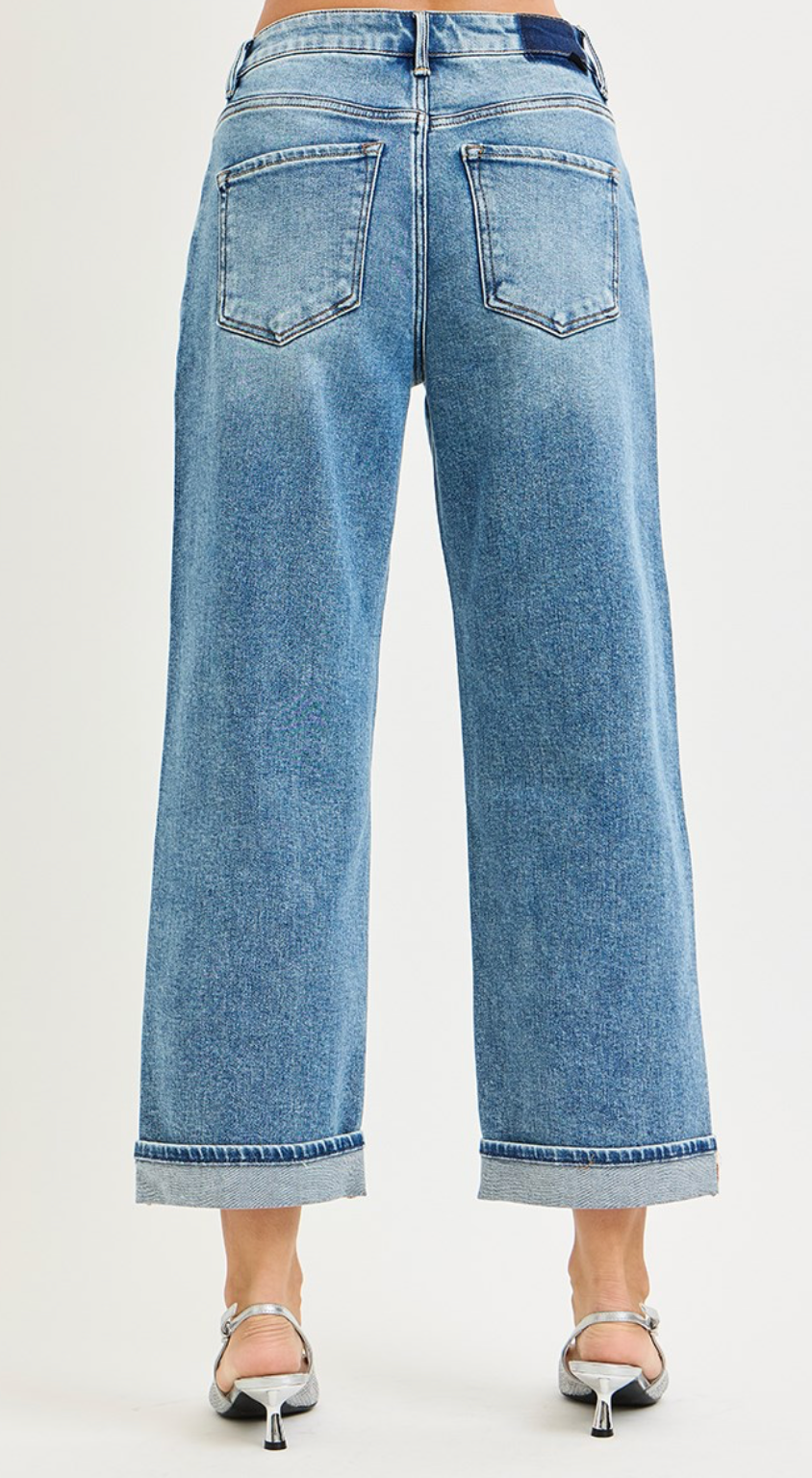 Bobbi Boyfriend Cuff Jean
