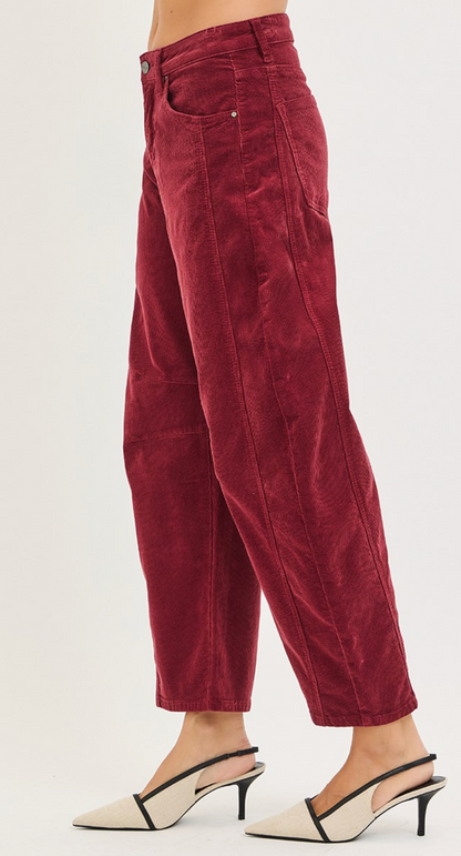 Tori Barrel Corduroy Jeans